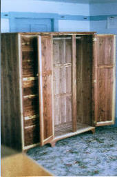 cedar wardrobe interior